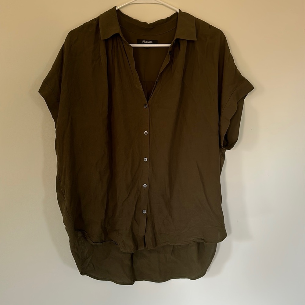 Madewell button up blouse